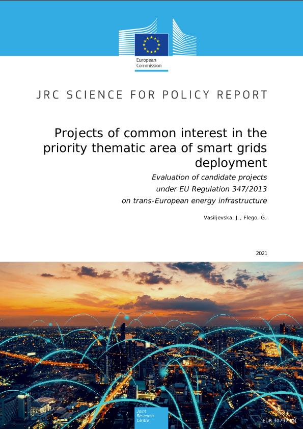 2021 - Projects of common interest in the priority thematic area of smart grids deployment