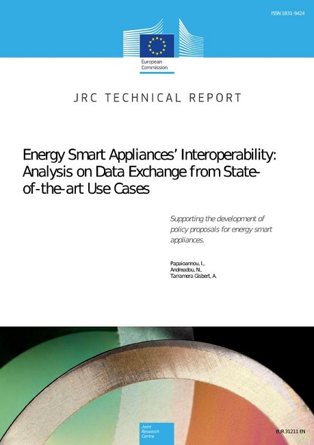 Report of issues 2-4: Energy Smart Appliances’ Interoperability: Analysis on Data Exchange from State-of-the-art Use Cases