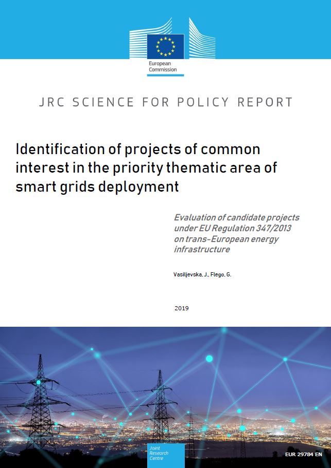 2019 - Identification of Projects of Common Interest in the priority thematic area of smart grids deployment