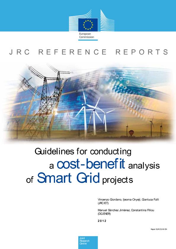 	2012 - Guidelines for conducting a cost-benefit analysis of Smart Grid projects