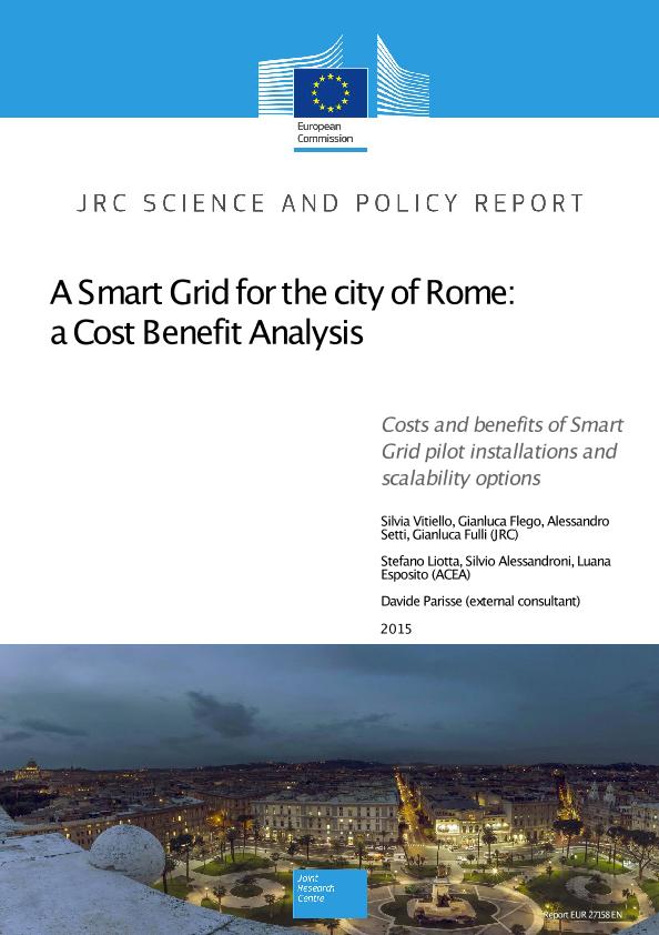 2015 - A Smart Grid for the city of Rome: A Cost Benefit Analysis