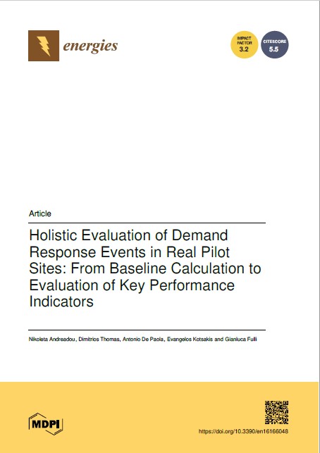 Holistic Evaluation of Demand Response Events in Real Pilot Sites: From Baseline Calculation to Evaluation of Key Performance Indicators